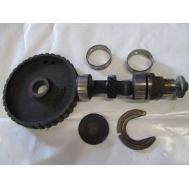 Side shaft with bearing shells